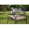 Venture Design Poilsio komplektas, Milano, 66x76x59 cm, Juoda
