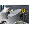 Venture Design Poilsio komplektas, Spoga, Stalas: ⌀40 Kėdė: D:58 A:73 P:67 Sofa: D:58 A:73 P:67, Pilka