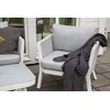 Venture Design Poilsio komplektas, Virya, Stalas: 120x55 cm, Sofa: 77x72 cm, Balta