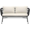 Venture Design Poilsio sofa Isola juoda rotango