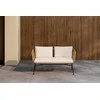 Venture Design Poilsio sofa Isola rotangas juoda smėlio spalvos