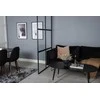 Venture Design Pramoninis sieninis, Leif, 120x210 cm, Juodas