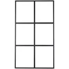 Venture Design Pramoninis sieninis, Leif, 120x210 cm, Juodas