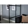Venture Design Pramoninis sieninis, Leif, 120x210 cm, Juodas