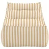 Venture Design Pufas 118x94x83 cm Geltona, audinys