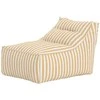 Venture Design Pufas 118x94x83 cm Geltona, audinys