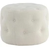 Venture Design Pufas, Benjaminas, 44x55 cm, Balta