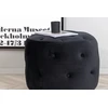 Venture Design Pufas, Benjaminas, 55x44 cm, Juodas