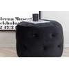 Venture Design Pufas, Benjaminas, 55x44 cm, Juodas