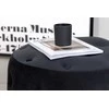Venture Design Pufas, Benjaminas, 55x44 cm, Juodas