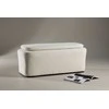 Venture Design Pufas, Laurel, 52,94x82,53x65,5 cm, Balta