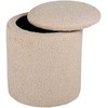 Venture Design Pufas, Limpen, 40x32 cm, Bežis