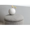 Venture Design Pufas, Limpen, 40x32 cm, Pilka
