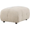 Venture Design Pufas Mika 94x67 cm smėlio spalvos