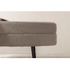 Venture Design Pufas, Otto, 100x40x41 cm, Pilkšva-pilka