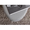 Venture Home Otomanė Otto, juoda/pilka, 100x40x41cm, kordinis velvetas