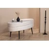 Venture Design Pufas, Otto, 100x40x41 cm, Balta