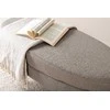 Venture Design Pufas, Otto, 100x40x41 cm, Pilkšva-pilka