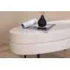 Venture Design Pufas, Otto, 100x40x41 cm, Balta