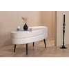 Venture Design Pufas, Otto, 100x40x41 cm, Balta