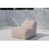 Venture Design Pufas Redang 118x94x83 cm persikinio audinio