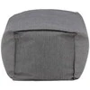 Sofa Venture Design Pufas, Redang, 75x40x33 cm, Tamsiai pilkas
