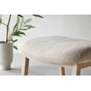Venture Design Pufas Rile 60x42x70 cm Smėlio spalvos