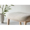 Venture Design Pufas Rile 60x42x70 cm Smėlio spalvos