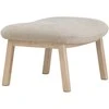 Venture Design Pufas Rile 60x42x70 cm Smėlio spalvos