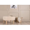 Venture Design Pufas, Salina, 59x59x40 cm, Balta
