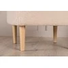 Venture Design Pufas, Salina, 59x59x40 cm, Balta