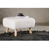 Venture Design Pufas, Salina, 60x60x28 cm, Balta