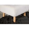 Venture Design Pufas, Salina, 60x60x28 cm, Balta