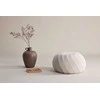 Venture Design Apvalus pufas „Ted“, 45 cm, kreminės spalvos