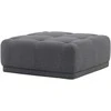 Venture Design Pufas Turin 100x40 cm Tamsiai pilkas audinys
