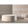 Venture Design Pufas, Vindö, ⌀101 cm, Bežinis