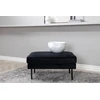Venture Design Pufas, Zoom, 64x85x47 cm, Juoda