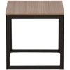 Venture Design Pusės stalas, Arboras, 50x50 cm, Ruda