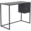 Venture Design Rašomasis stalas 95x45x50 cm Juodas Plienas