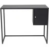 Venture Design Rašomasis stalas 95x45x50 cm Juodas Plienas