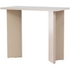 Venture Design Rašomasis stalas Kristiansund 90x42x75 cm Smėlio spalvos