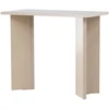 Venture Design Rašomasis stalas Kristiansund 90x42x75 cm Smėlio spalvos