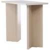 Venture Design Rašomasis stalas Kristiansund 90x42x75 cm Smėlio spalvos