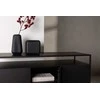 Venture Design Reljefinis stalas, Kingsport, 120x80 cm, Juodas