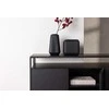 Venture Design Reljefinis stalas, Kingsport, 120x80 cm, Juodas