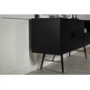 Venture Design Sandelės vienetas, auksinis, 160x80 cm, juodas