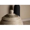 Venture Design Saugojimo krepšys, Chennai natūralios šiaudų medžiagos, ø33 cm, beždžiovyškai