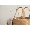 Venture Design Saugojimo krepšys, Mumbai juta, ø32 cm, natūralios spalvos