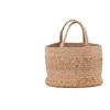 Venture Design Saugojimo krepšys, Mumbai juta, ø32 cm, natūralios spalvos