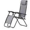 Venture Design Saulės gultas Vulcano 44x50x42,5 cm Pilkas plienas